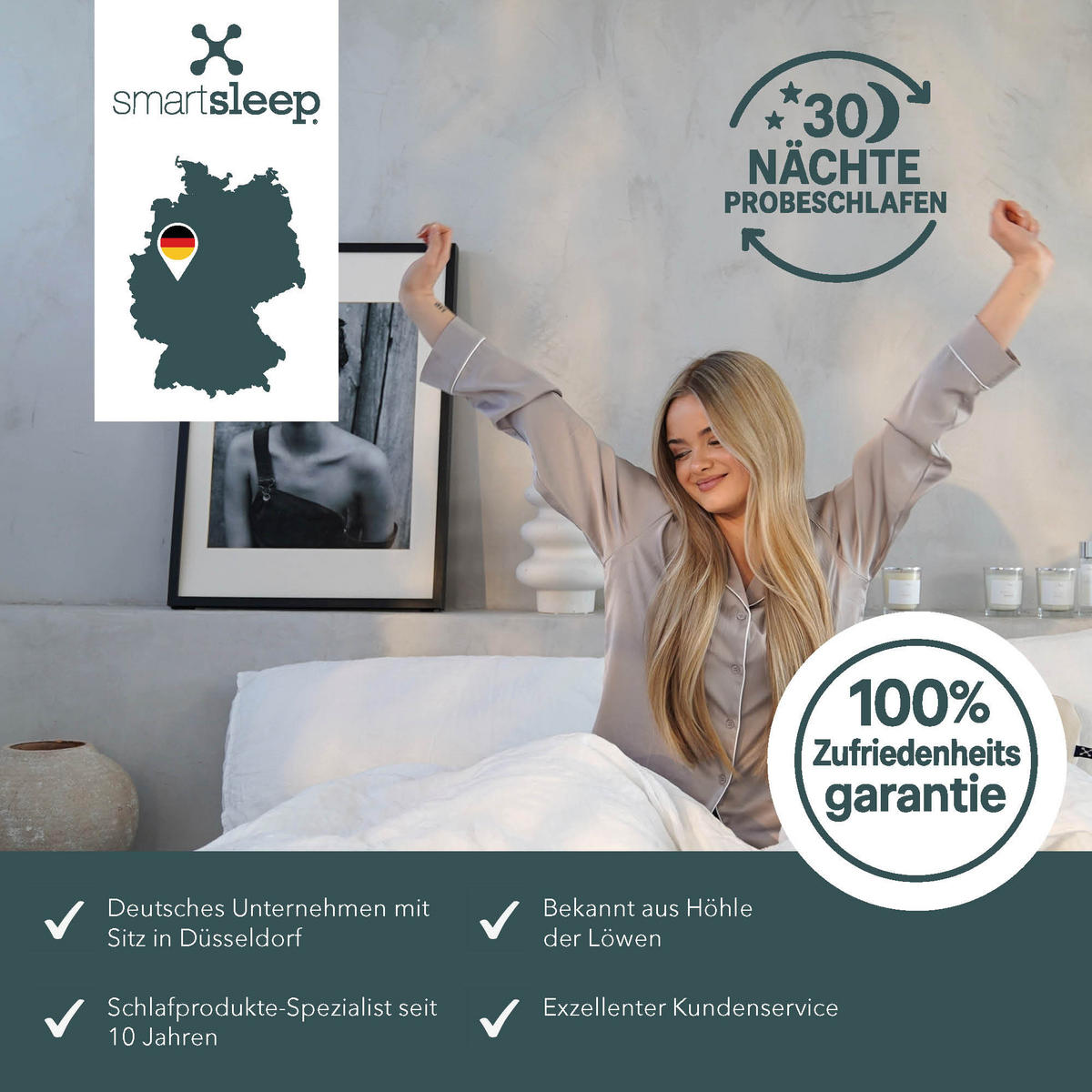 NACKENKISSEN ERGONOMIC+  - Basics, Textil (60/9-11/43cm) - Smartsleep