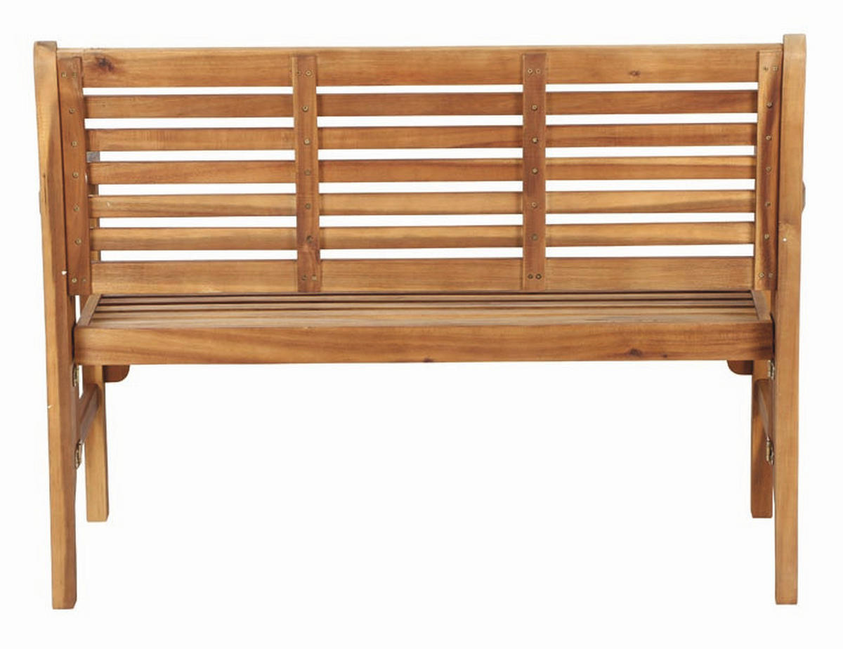 GARTENBANK 120/90/59,5 cm Akazie   - Akaziefarben, MODERN, Holz (120/90/59,5cm) - Siena Garden
