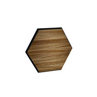STENSKA DEKORACIJA    - barva oreha, Basics, leseni material (15/15/1,7cm)