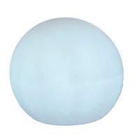 LED-AUßENLEUCHTE BULY 60/55/60 cm   - Transparent, Basics, Kunststoff (60/55/60cm) - New Garden