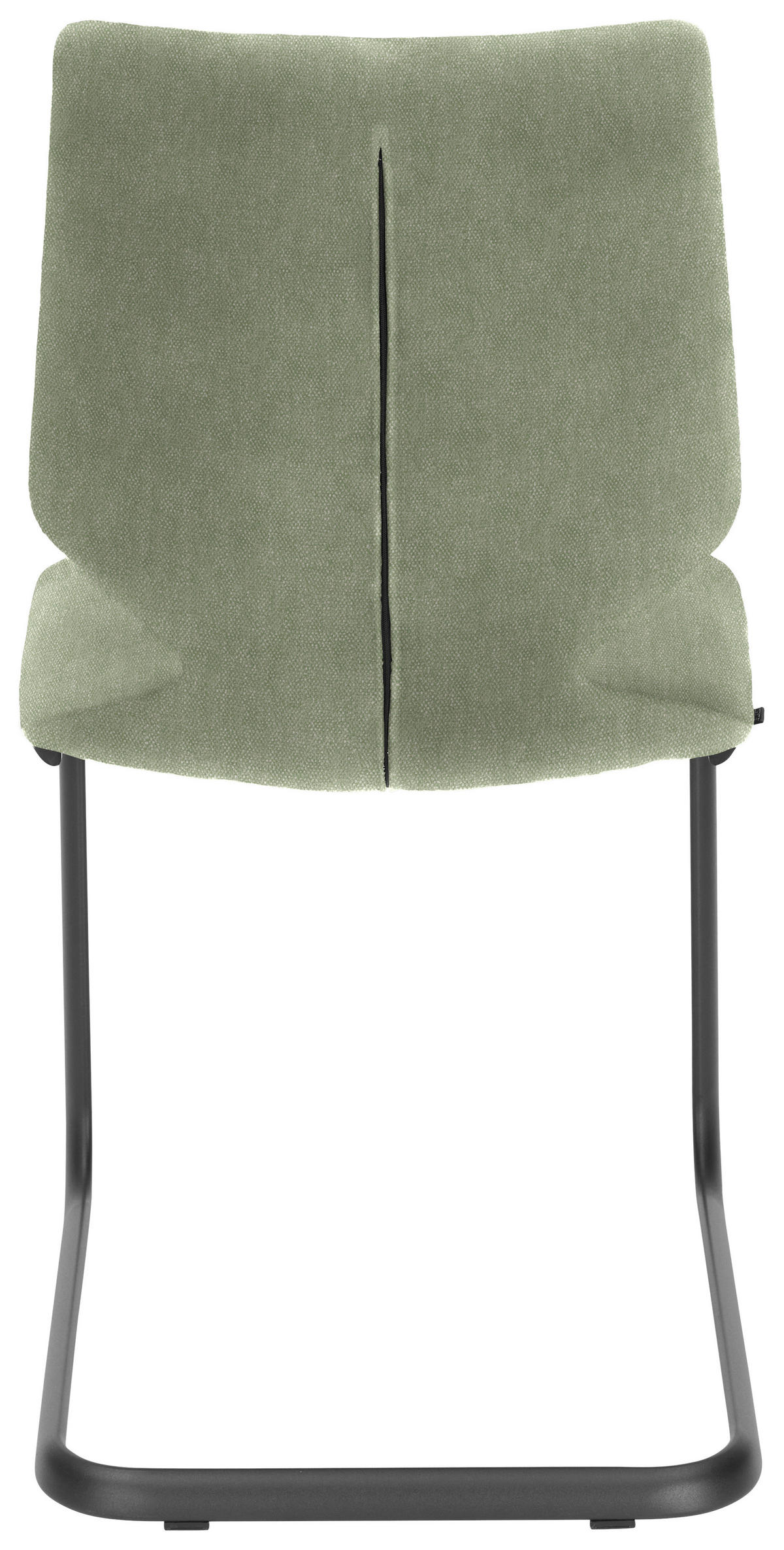 SCHWINGSTUHL Stahl Struktur  - Anthrazit/Hellgrün, Design, Textil/Metall (50/91/61cm) - Venjakob