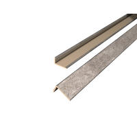 Winkelleiste grau - Grau, Design, Naturmaterialien (240/2.2/4.5cm) - Egger Holzwerkstoffe