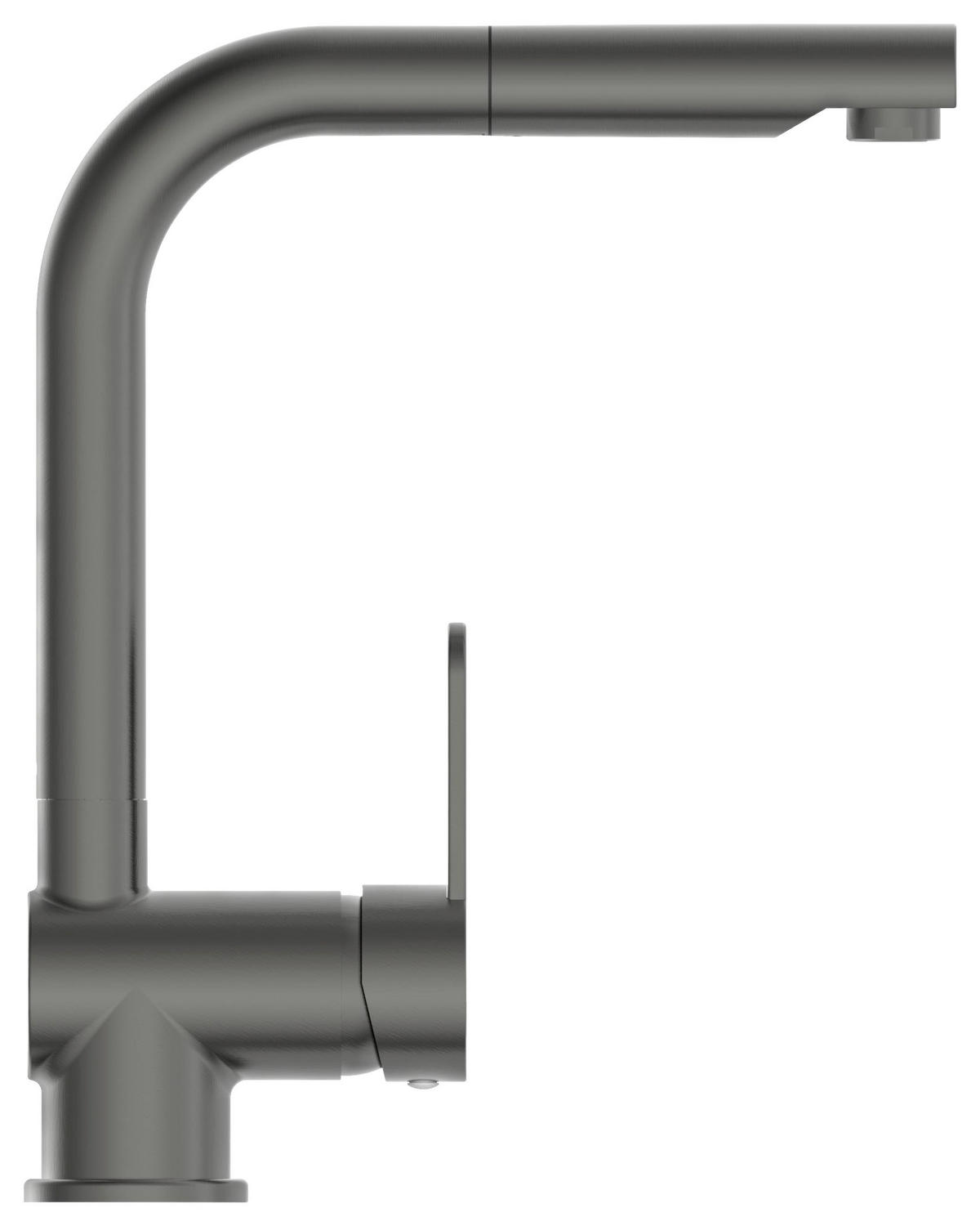 KÜCHENARMATUR 79720  - Graphitfarben, Basics, Metall (24/30/5,7cm) - Schütte