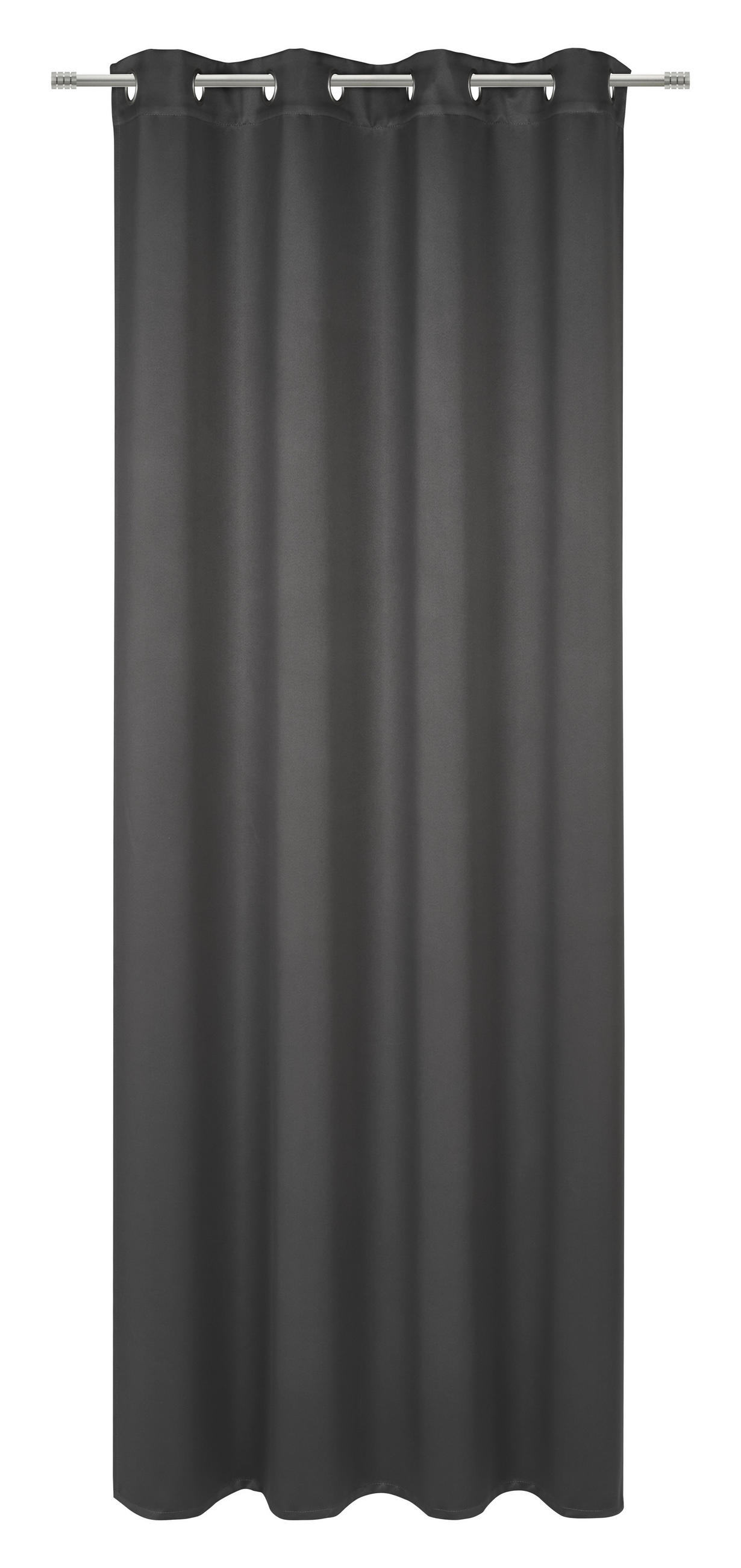 ÖSENSCHAL DIMOUT II Verdunkelung 135/245 cm   - Anthrazit, Basics, Textil (135/245cm) - Esposa