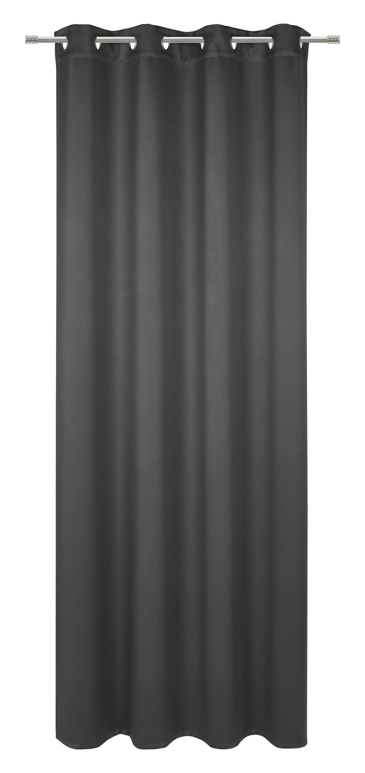 ÖSENSCHAL DIMOUT II Verdunkelung 135/245 cm   - Anthrazit, Basics, Textil (135/245cm) - Esposa