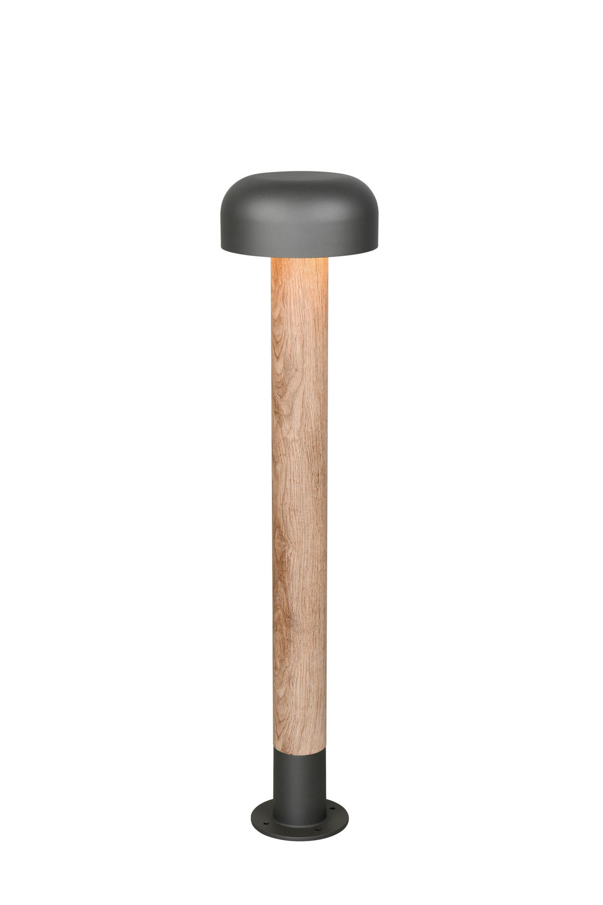 WEGELEUCHTE - Anthrazit/Braun, Design, Metall (19/84,5cm) - Trio Leuchten