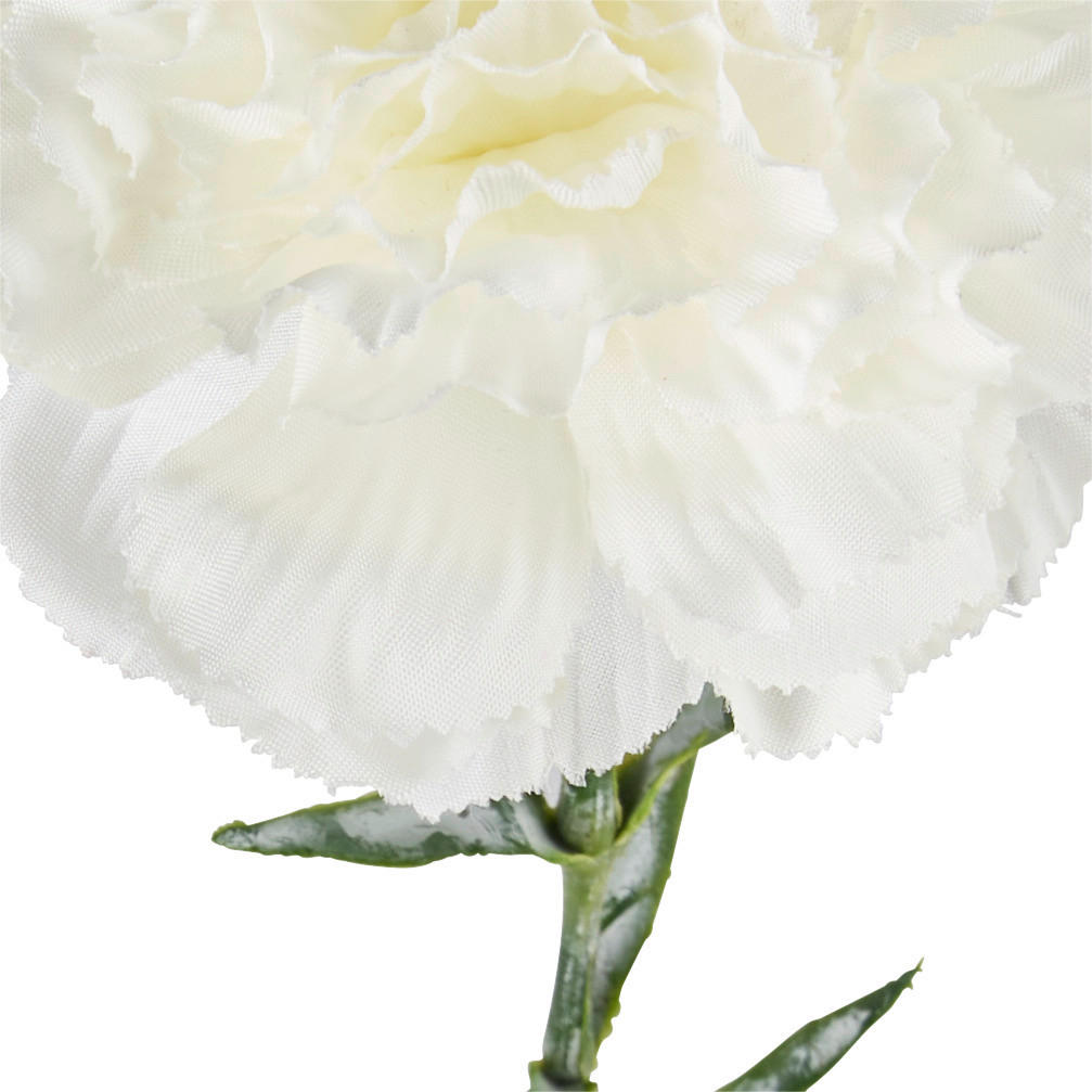 KONSTBLOMMA - grön/cremefärgad, Basics, textil/plast (68cm)