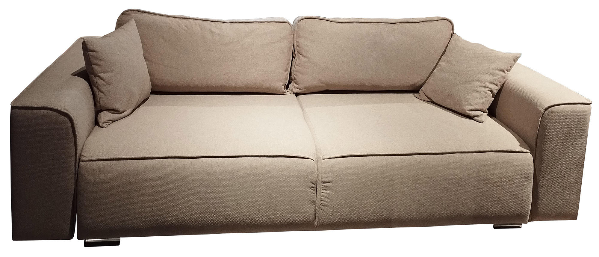TROSED bež  - boja nikla/bež, Moderno, tekstil (255/85/107cm) - Hom`in