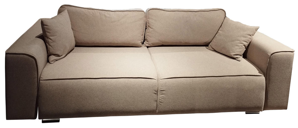 TROSED bež  - boja nikla/bež, Moderno, tekstil (255/85/107cm) - Hom`in