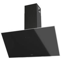 DUNSTABZUGSHAUBE LEA90S1  - Schwarz, Design, Glas/Metall (89,6/76,7-115,2/39,2cm) - Oranier