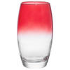 ČAŠA ZA PRODUŽENA PIĆA  510 ml  - prozirna/crvena, Trendi, staklo (6,6cm) - Homeware