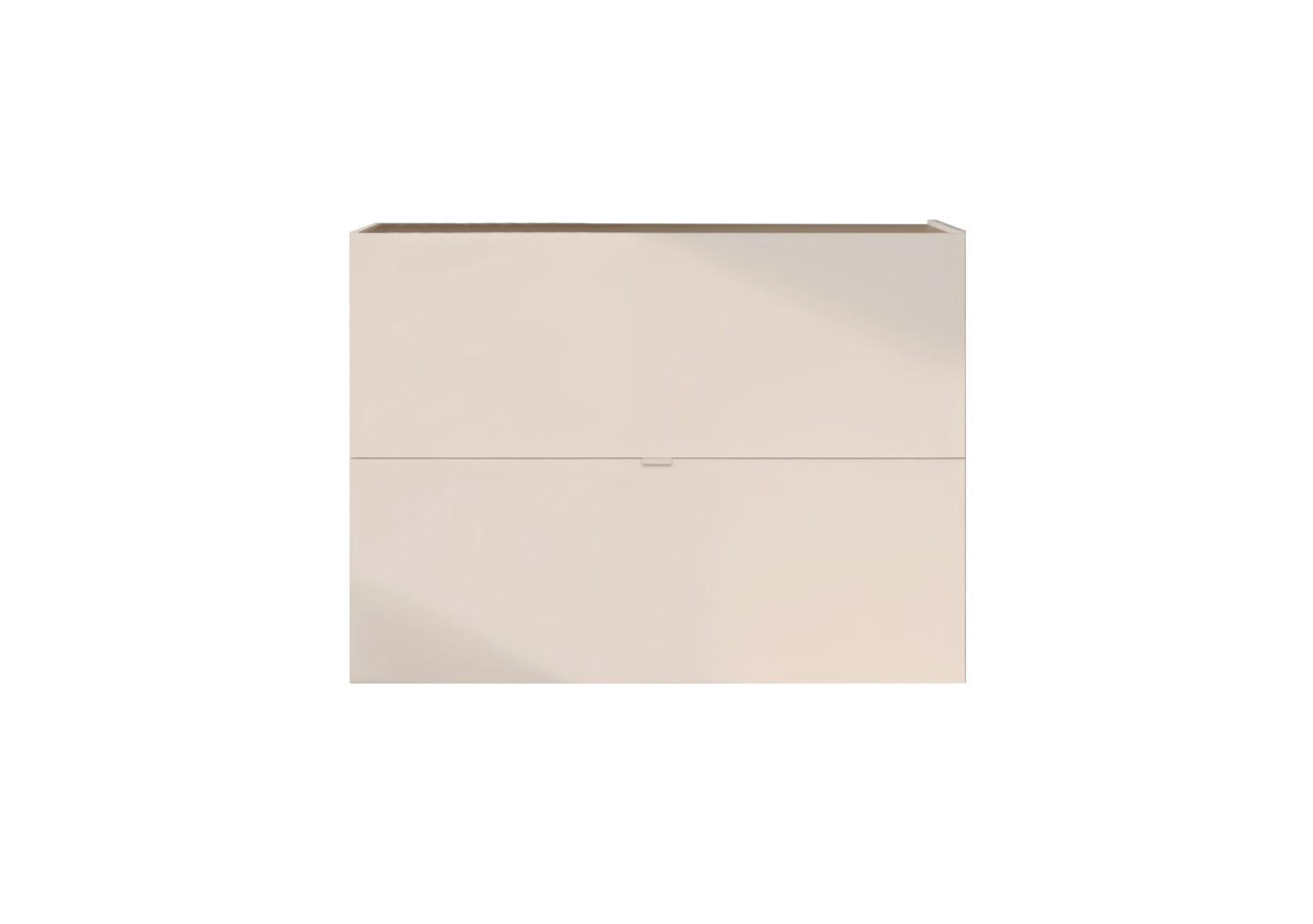 SCHUHKIPPER  in 104/77/29 cm  - Kaschmir/Eichefarben, Design, Holzwerkstoff/Metall (104/77/29cm) - MID.YOU