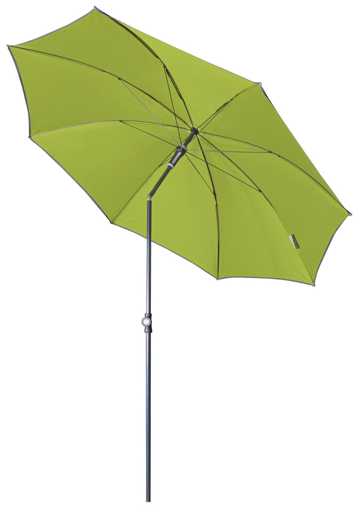 SONNENSCHIRM 200 cm Grün  - Anthrazit/Grün, Basics, Textil/Metall (200/200cm) - Doppler