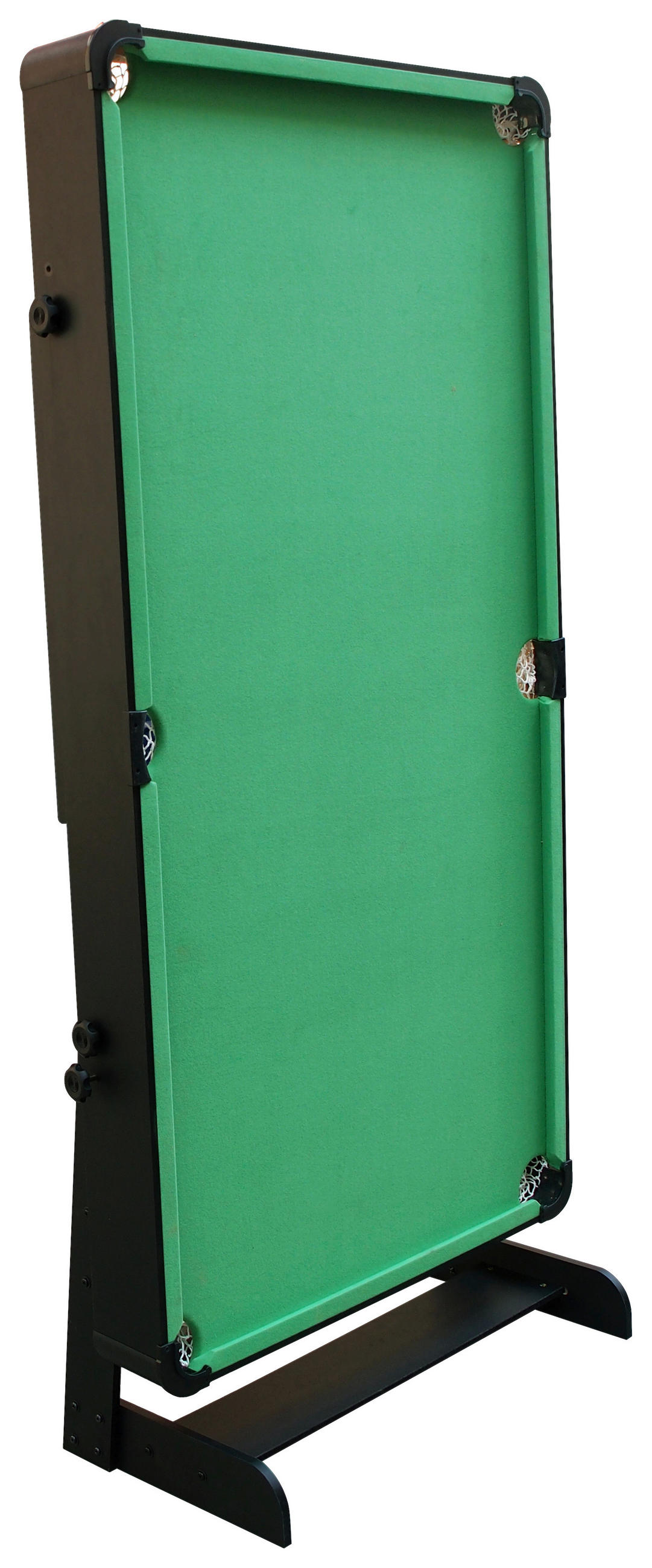 Billardtisch Hustle XL - Schwarz/Grün, Design, Holz (183/83/91cm) - Ambia Garden