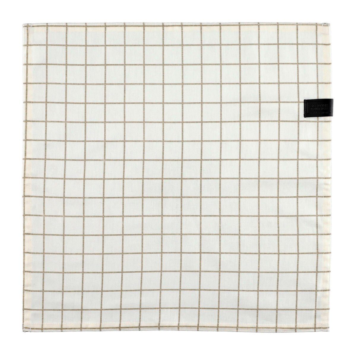 STOFFSERVIETTE 40/40 cm   - Sandfarben/Weiß, KONVENTIONELL, Textil (40/40cm) - Schöner Wohnen