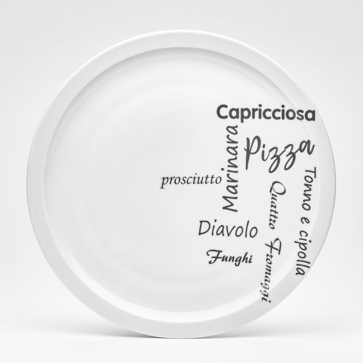 PIZZATELLER Italia  30 cm   - Weiß, Basics, Keramik (30cm) - Van Well