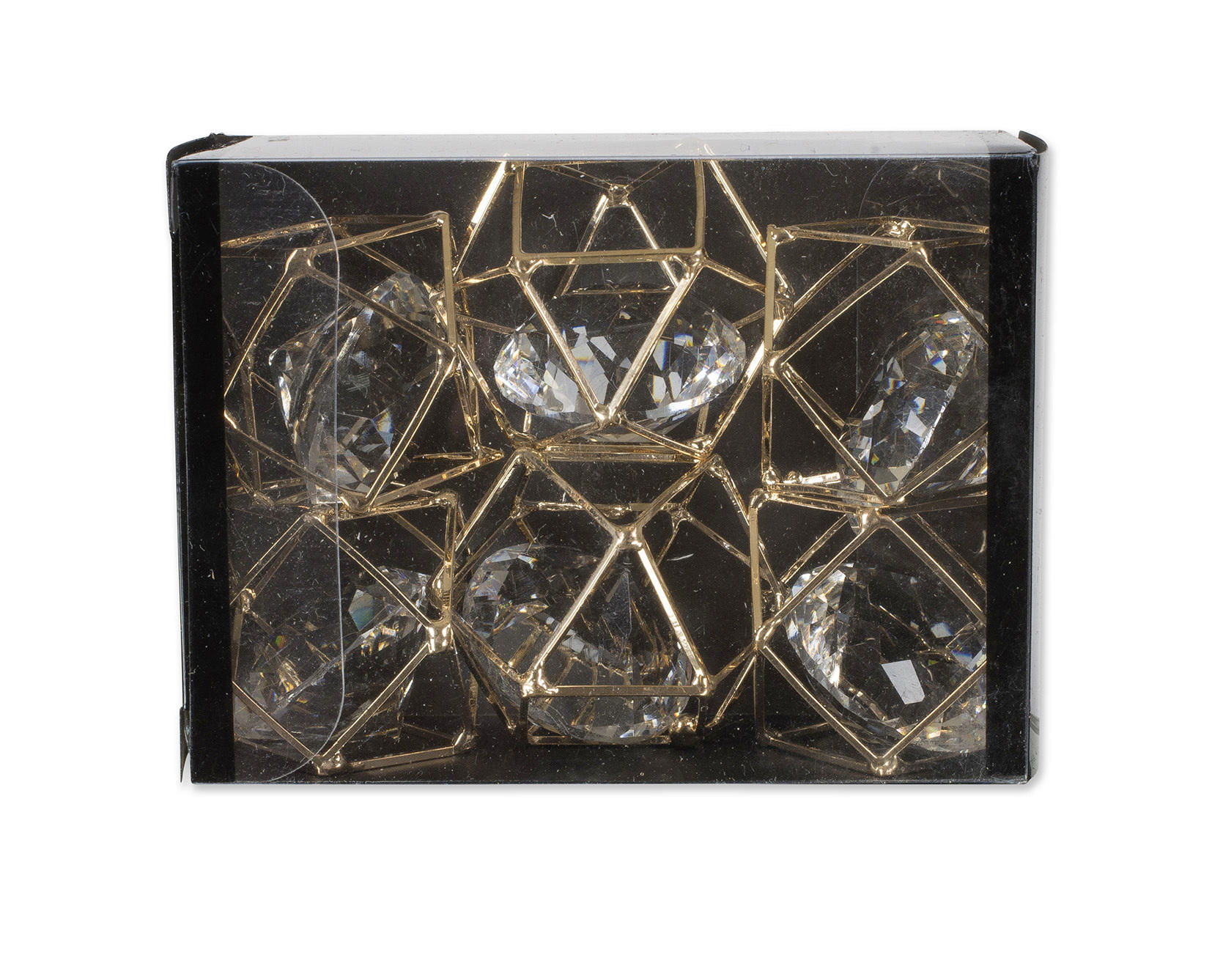 STREUDEKO - Goldfarben, Basics, Kunststoff/Metall (3/8/6cm) - Ambia Home