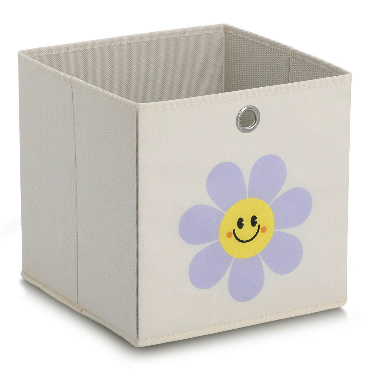 AUFBEWAHRUNGSBOX - Creme, Basics, Textil (28/28/28cm) - Zeller Present