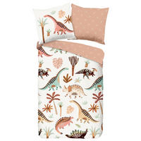 KINDERBETTWÄSCHE Dino Renforcé 135/200 cm  - Multicolor, Design, Textil (135/200cm)