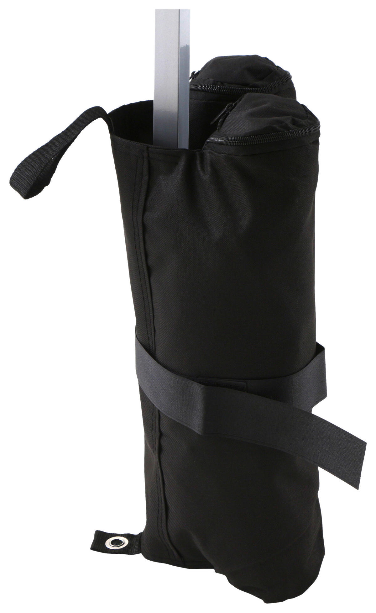 Zubehör-Pavillon Beschwerung 52,5/25/53 cm   - Schwarz, MODERN, Kunststoff (52,5/25/53cm) - Siena Garden