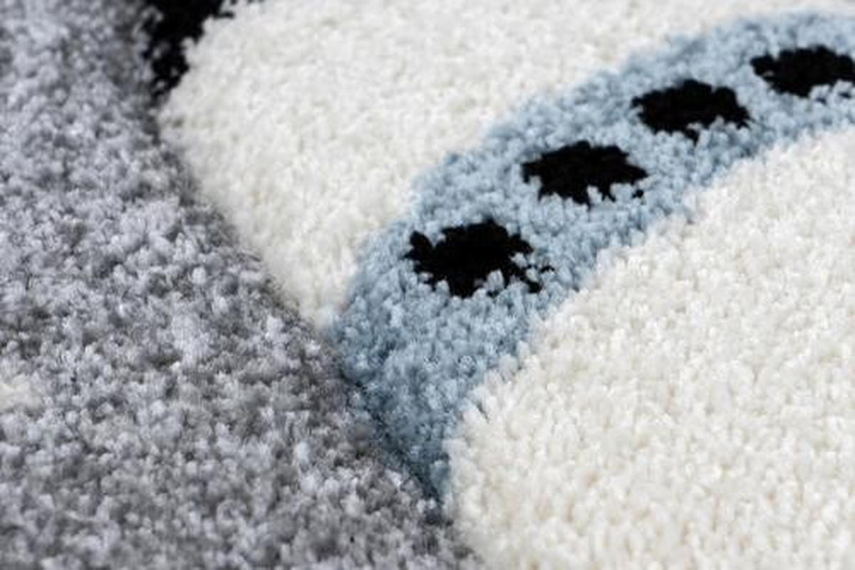 KINDERTEPPICH 80/150 cm Yowah  - Silberfarben, Trend, Kunststoff/Textil (80/150cm) - Kayoom