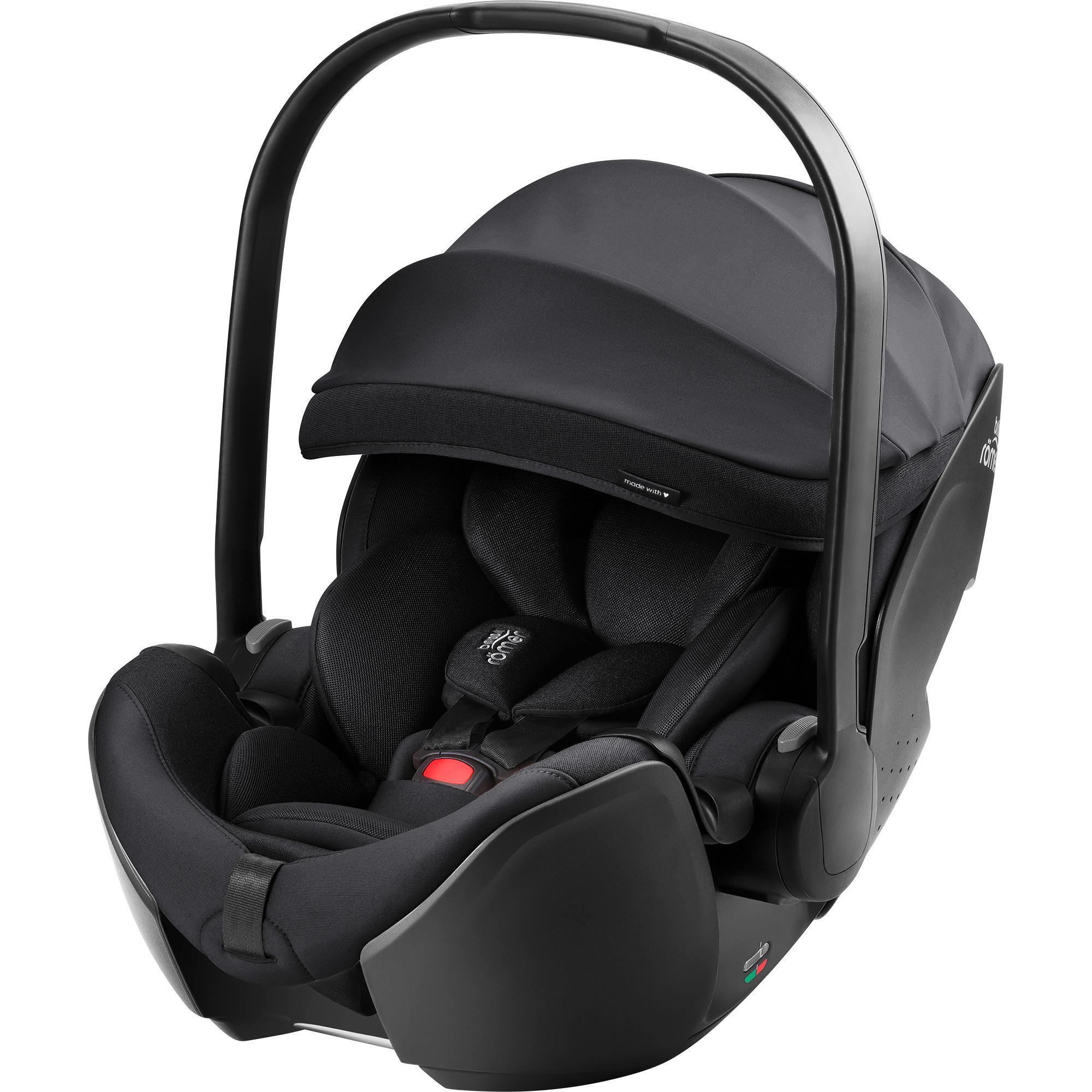 BABYSCHALE Baby-Safe Pro   - Schwarz, Basics, Kunststoff/Textil (44/62,5/65,5cm) - Britax Römer