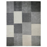 NAPLOCHO TKANÝ KOBEREC, 80/150 cm šedá, vícebarevná - šedá/vícebarevná, Basics, textil (80/150cm) - Novel
