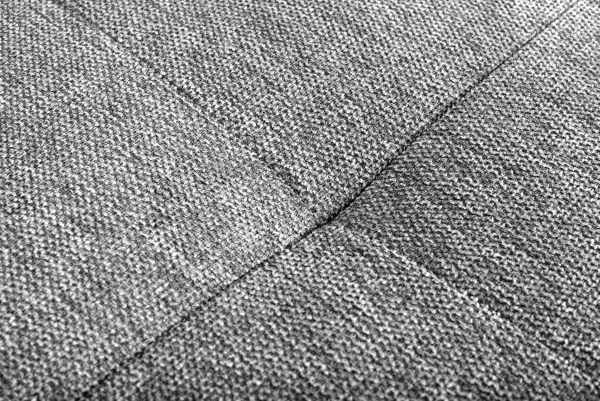 ECKSOFA in Mikrofaser Grau  - Chromfarben/Grau, Modern, Kunststoff/Textil (276/193cm) - Hom`in