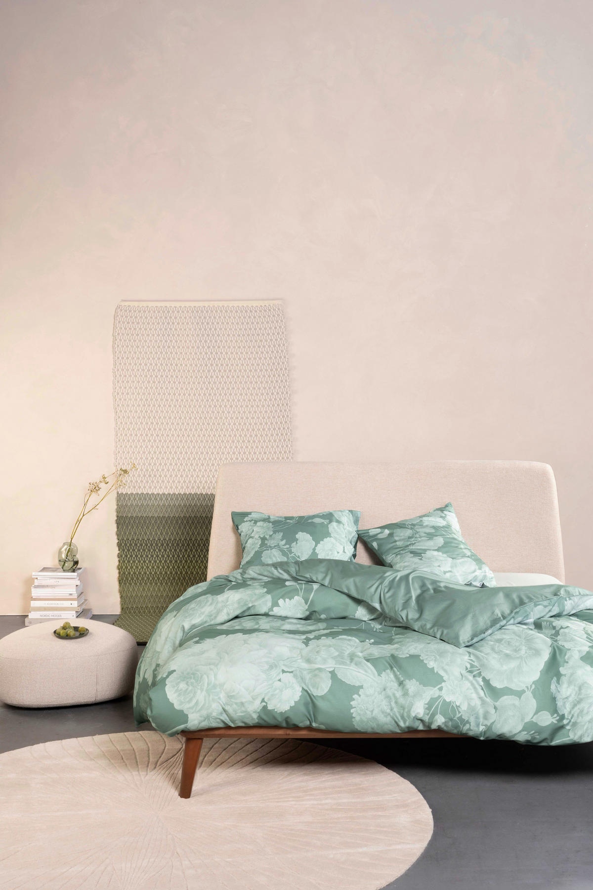 POSTELJINA 135/200 cm   - boje kadulje, Konvencionalno, tekstil (135/200cm) - Essenza