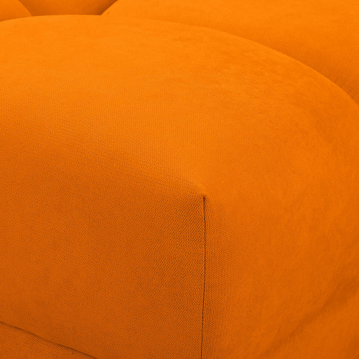 ECKSOFA in Mikrofaser Gelb  - Gelb/Silberfarben, Design, Textil/Metall (256/175cm) - Livetastic