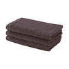GÄSTETUCH London Aubergine 3-teilig 30/50 cm  - Aubergine, Basics, Textil (30/50cm) - Aquanova
