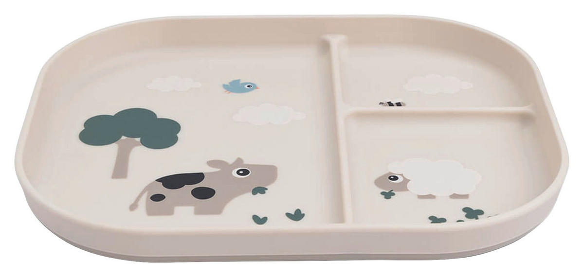 KINDERTELLER  - Sandfarben, Basics, Kunststoff (26/14,50/10,50cm)