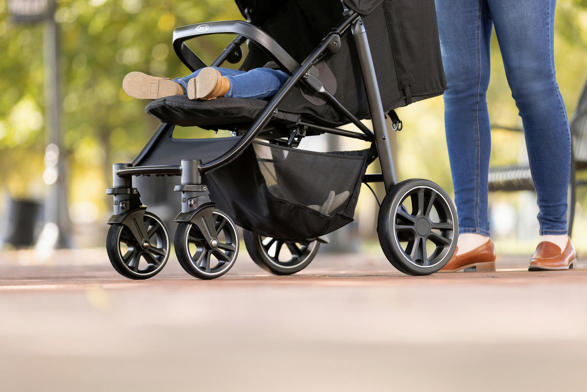 BUGGY Eezefold  - Schwarz, Basics, Textil/Metall (60/104/94cm) - Graco