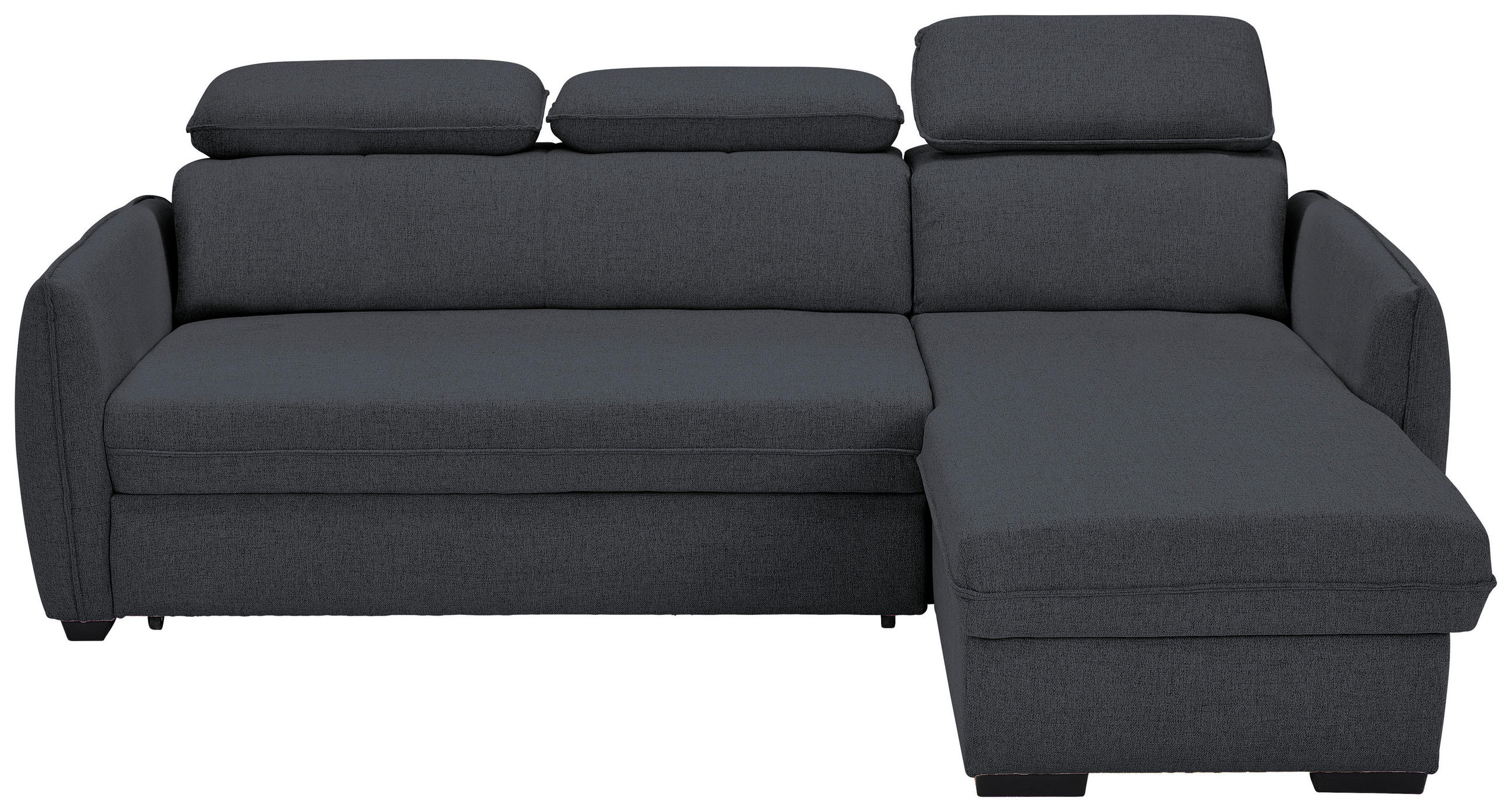 Carryhome Ecksofa Dunkelgrau 237x182 cm