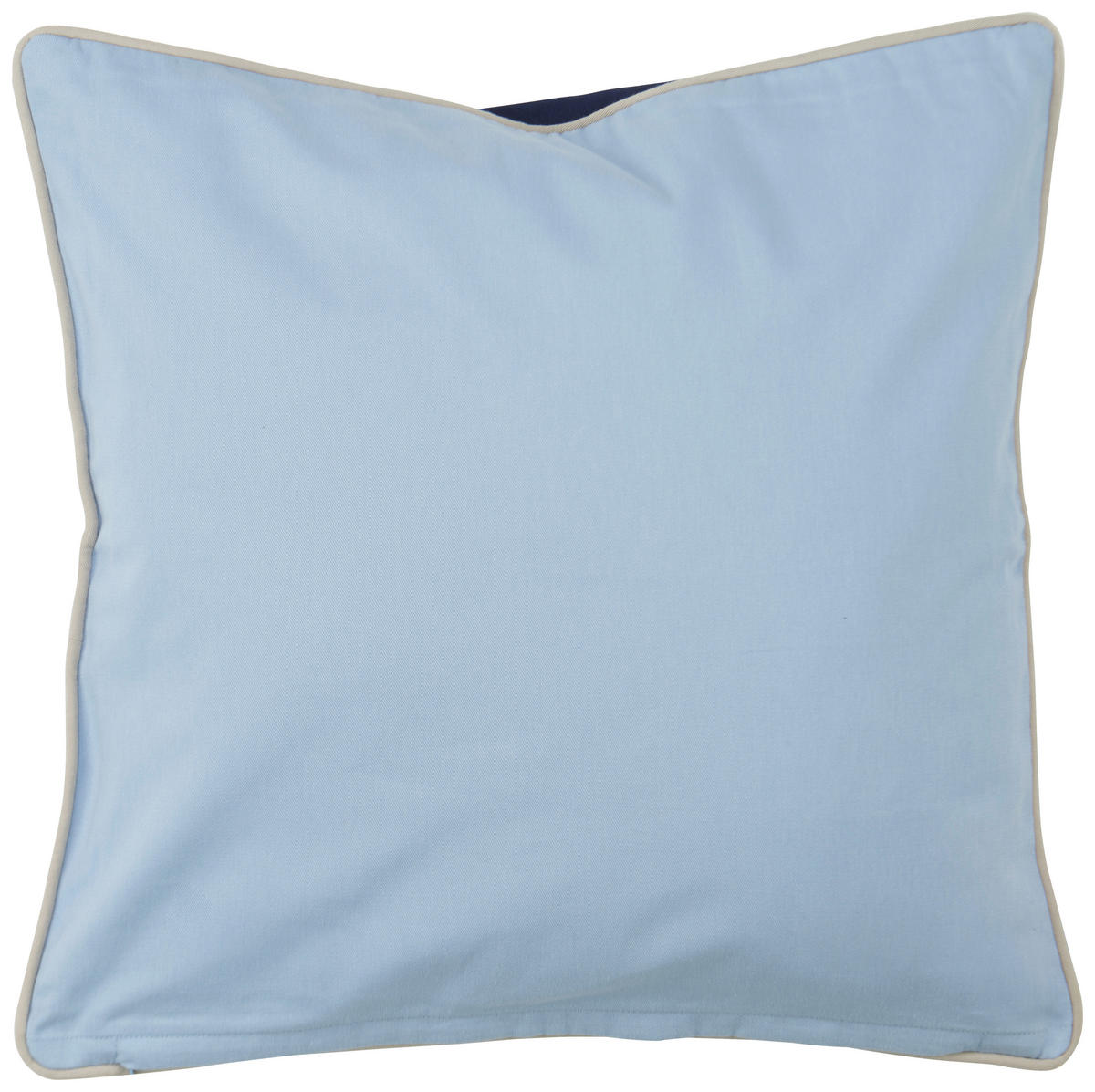 DÍSZPÁRNA 45/45 cm  - pasztellkék/kék, Basics, textil (45/45cm) - Novel