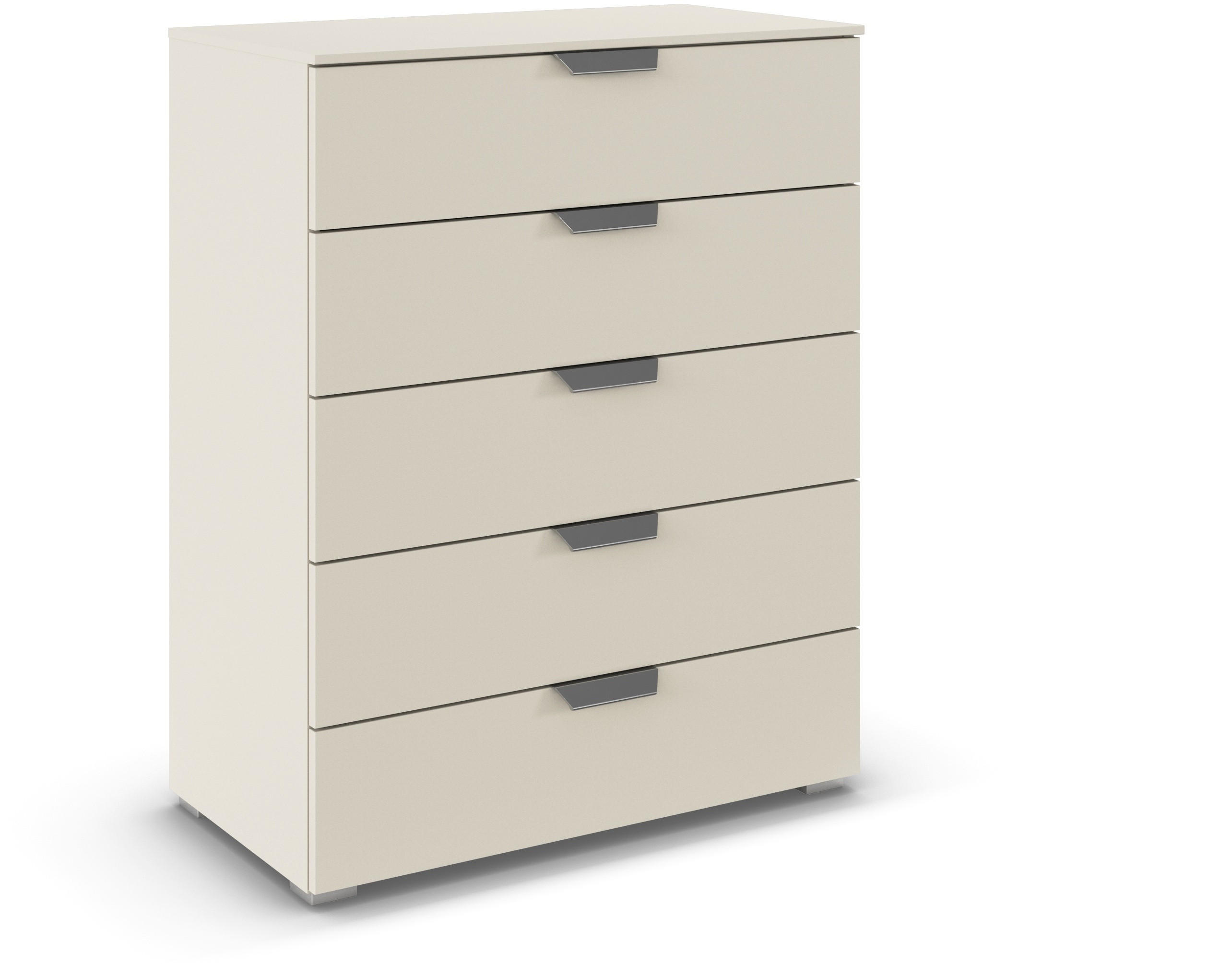 KOMMODE  in 80/100/43 cm  - Chromfarben/Champagner, Design, Holzwerkstoff/Metall (80/100/43cm) - Carryhome