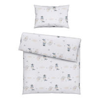 BABYBETTWÄSCHE 100/135 cm  - Weiß, Basics, Textil (100/135cm) - Patinio