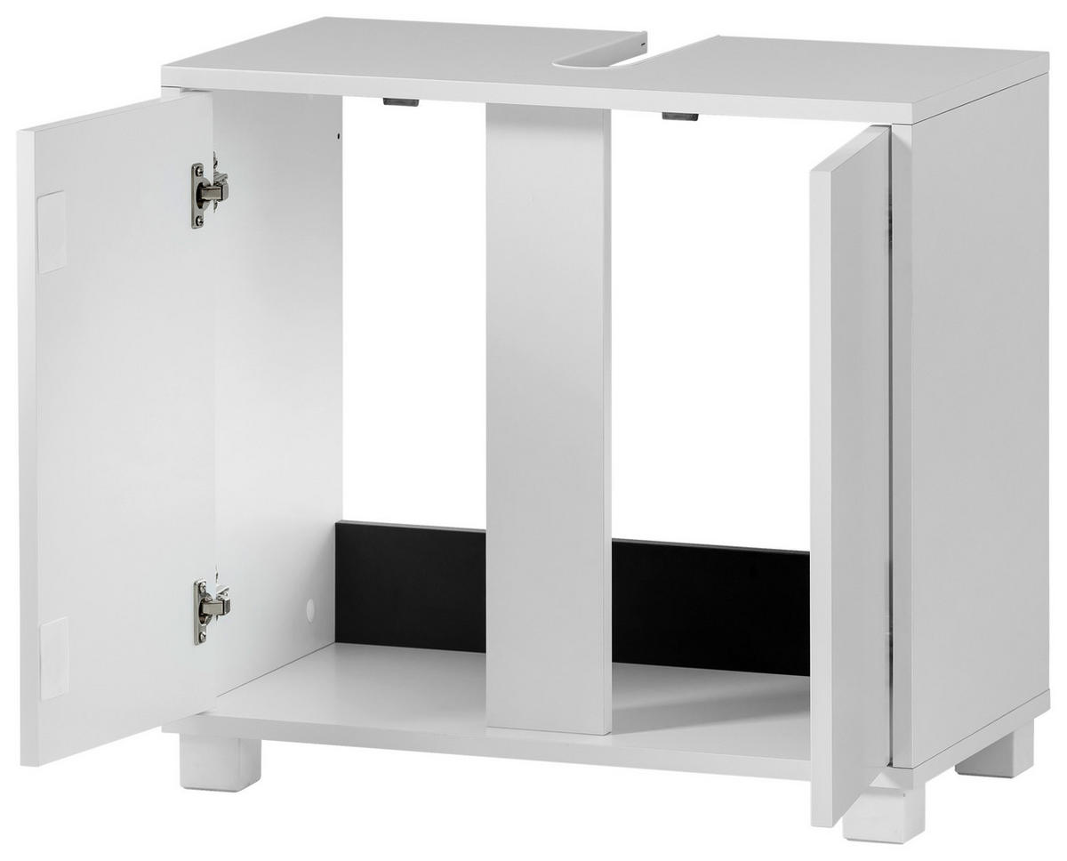 WASCHBECKENUNTERSCHRANK 60,2/56,0/33,0 cm  - Weiß, MODERN, Holzwerkstoff/Kunststoff (60,2/56,0/33,0cm) - MID.YOU