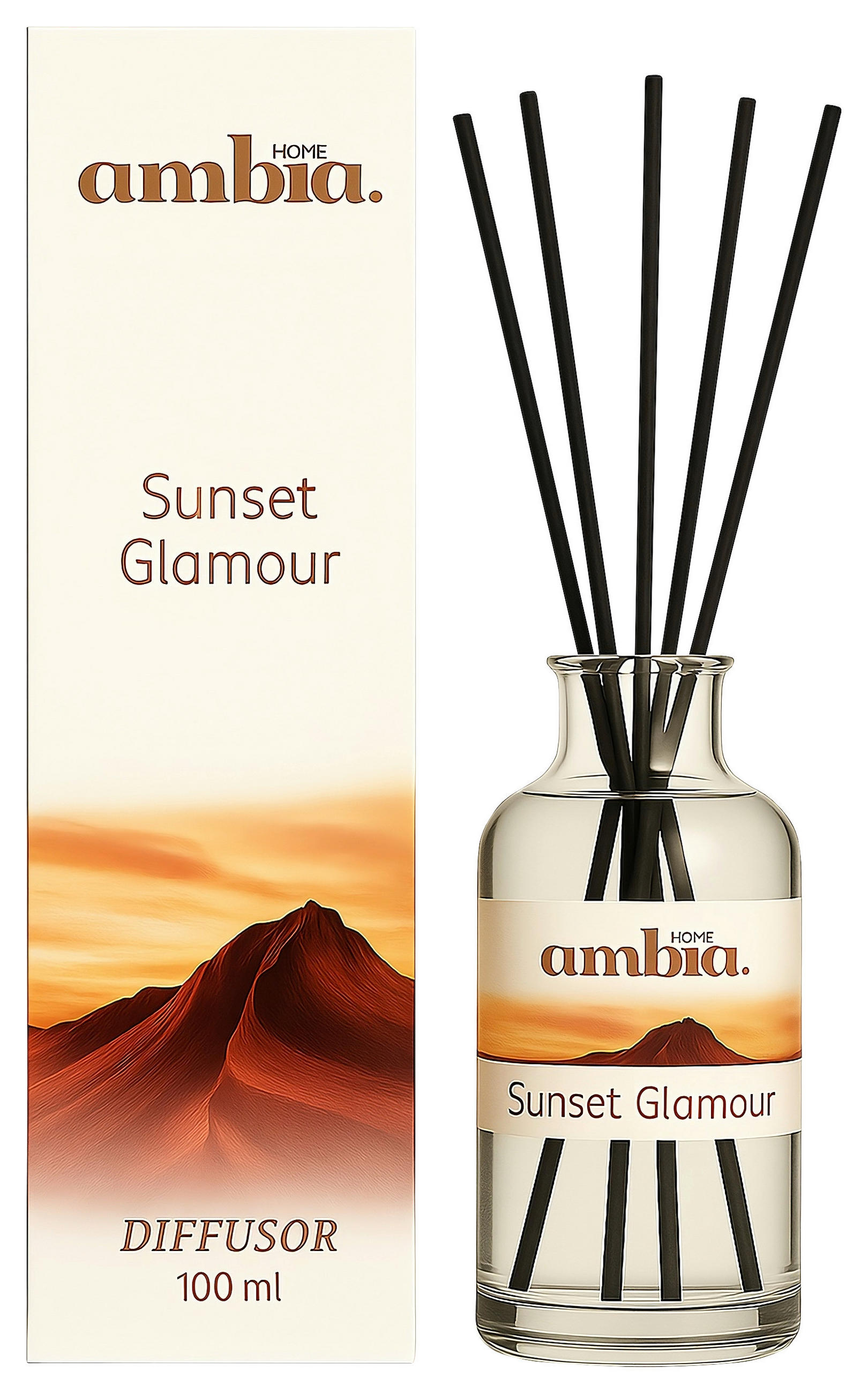 RAUMDUFT  - Grauweiß, Basics, Glas (100ml) - Ambia Home