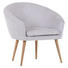SESSEL in Textil Hellgrau - Hellgrau/Naturfarben, MODERN, Holz/Textil (73/73/66cm) - Carryhome SESSEL in Textil Hellgrau - Hellgrau/Naturfarben, MODERN, Holz/Textil (73/73/66cm) - Carryhome