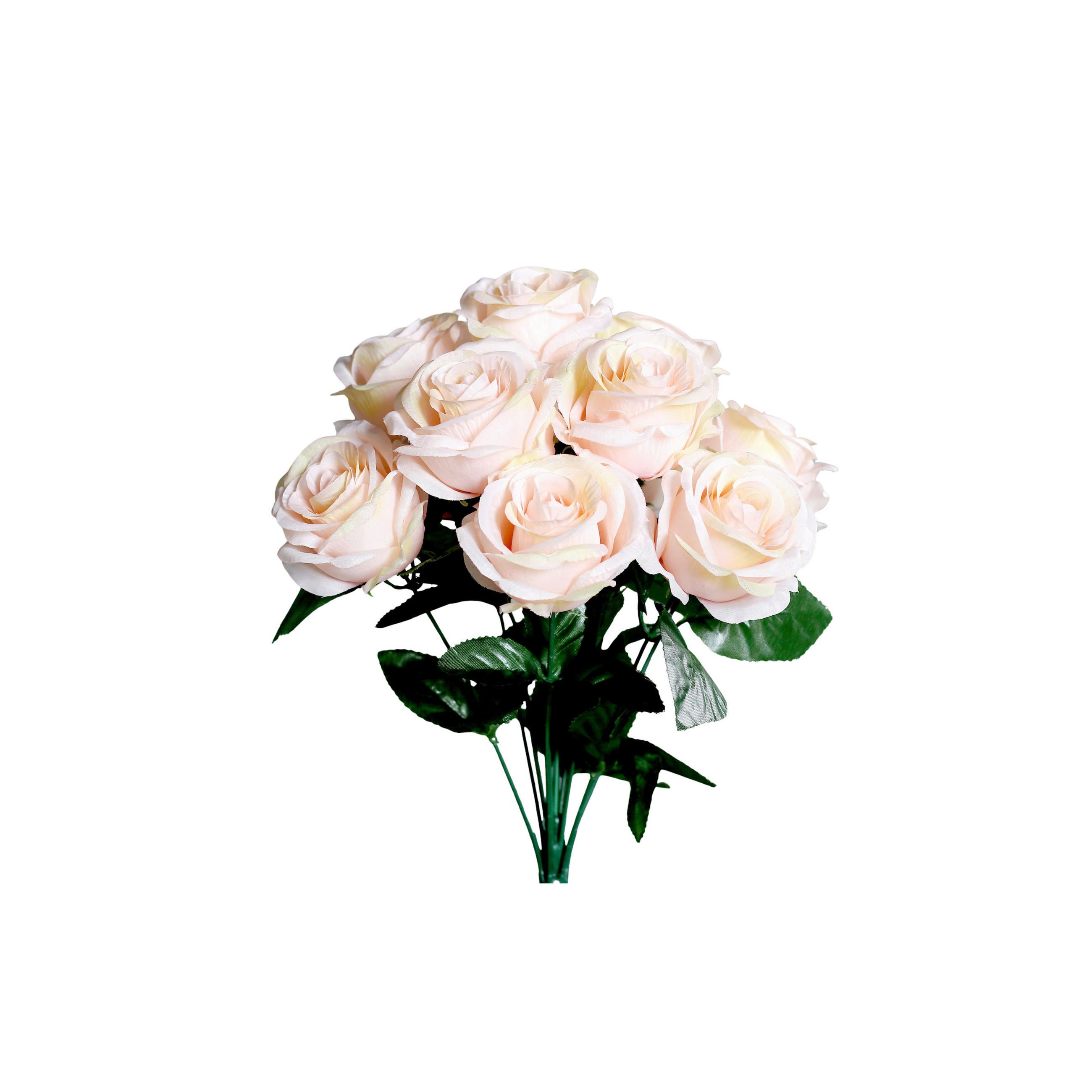 ROSE - Rosa/Grün, Basics, Kunststoff/Textil (40cm)