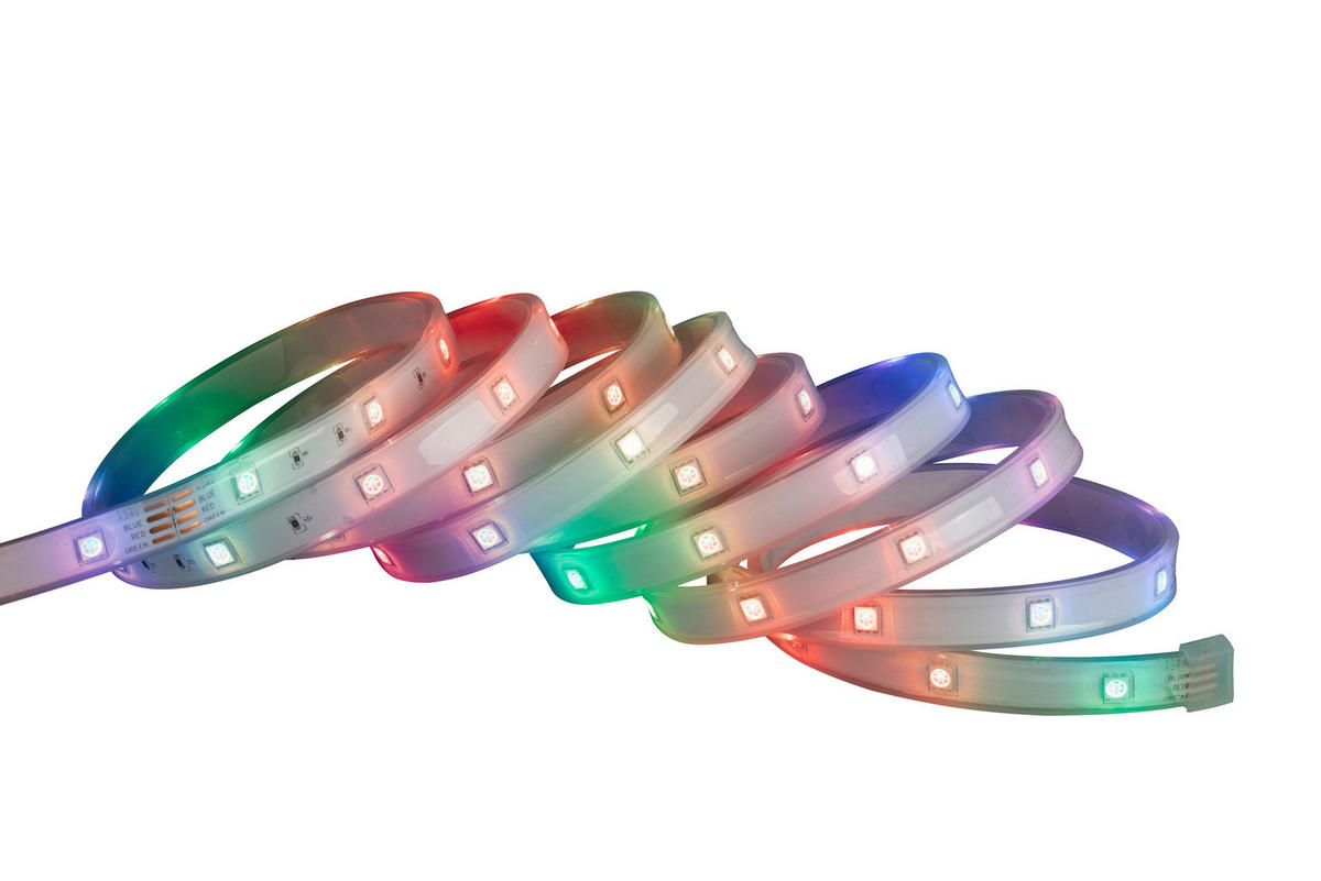 LED-STRIP   - Weiß, Design, Kunststoff (1cm)