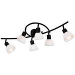 LED-STRAHLER 75/25/14,4 cm   - Klar/Schwarz, Basics, Glas/Metall (75/25/14,4cm) - Novel