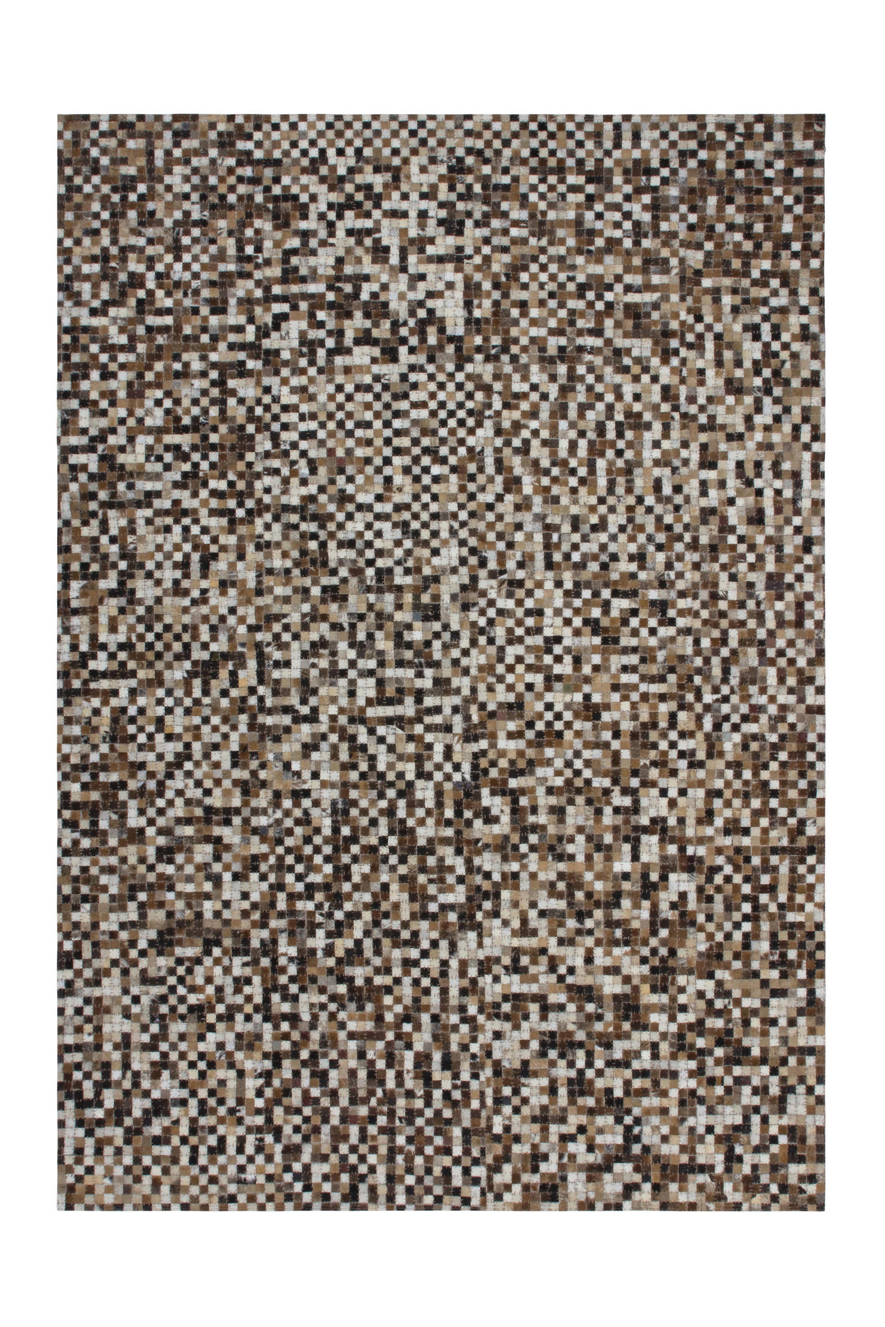 USNJENA PREPROGA - bež, Natur, tekstil/usnje (200/290cm)