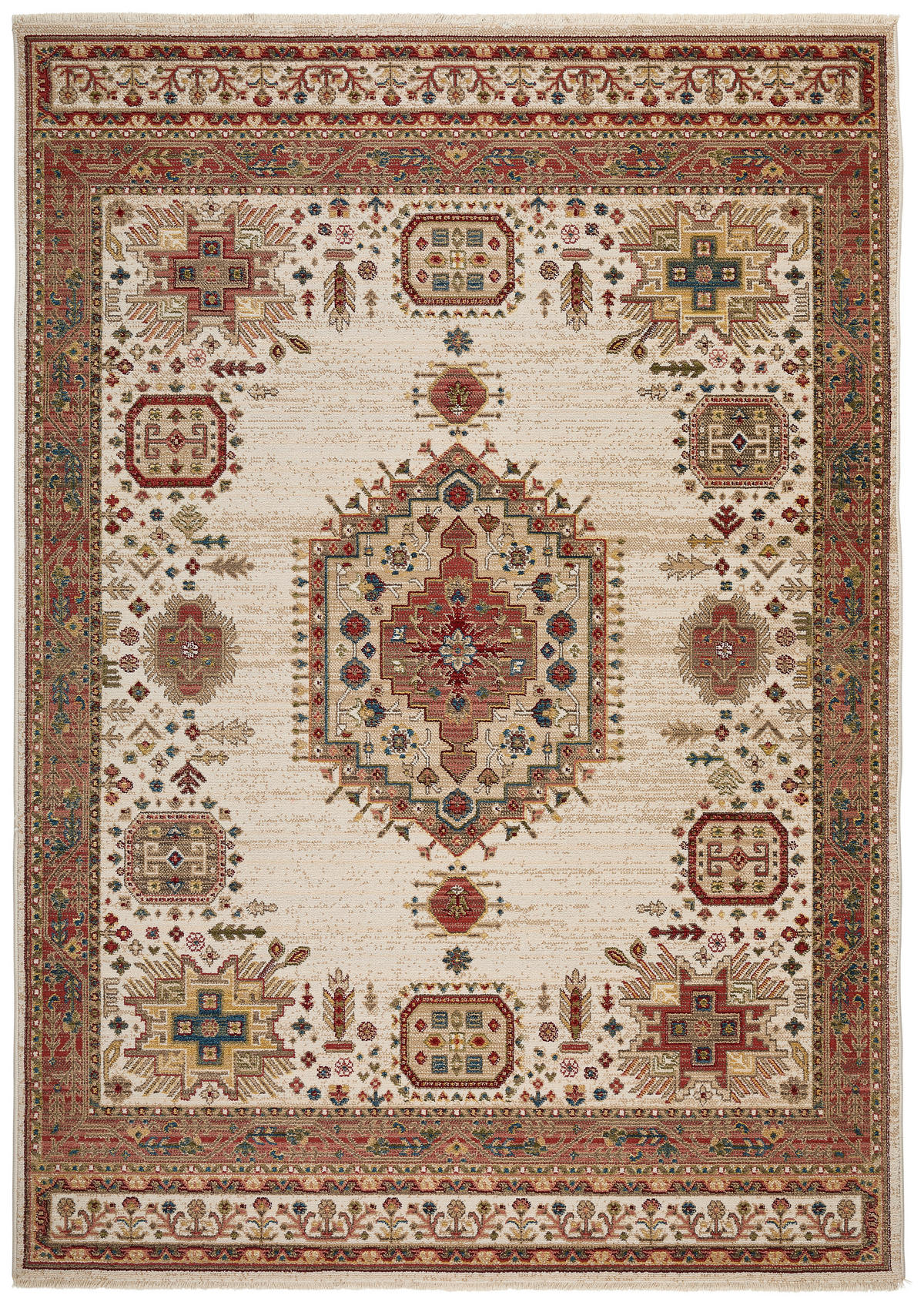 WEBTEPPICH 133/190 cm Beige  - Beige, Design, Textil (133/190cm) - Novel