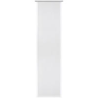 PANELNA ZAVESA    60/245 cm  - bela, Basics, umetna masa (60/245cm) - Novel