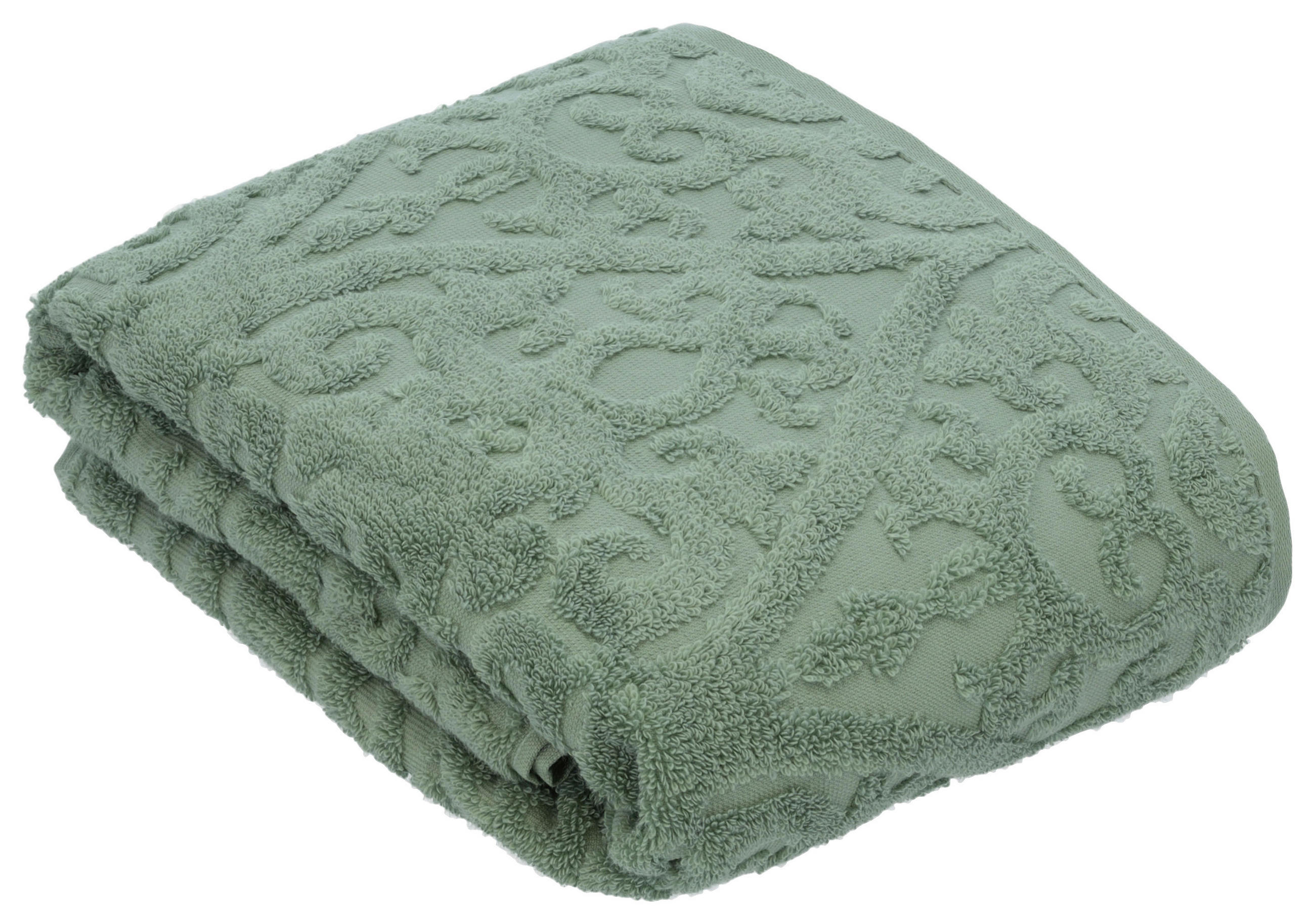 BADETUCH Fidelio Grün 100/150 cm  - Grün, Basics, Textil (100/150cm) - Vossen