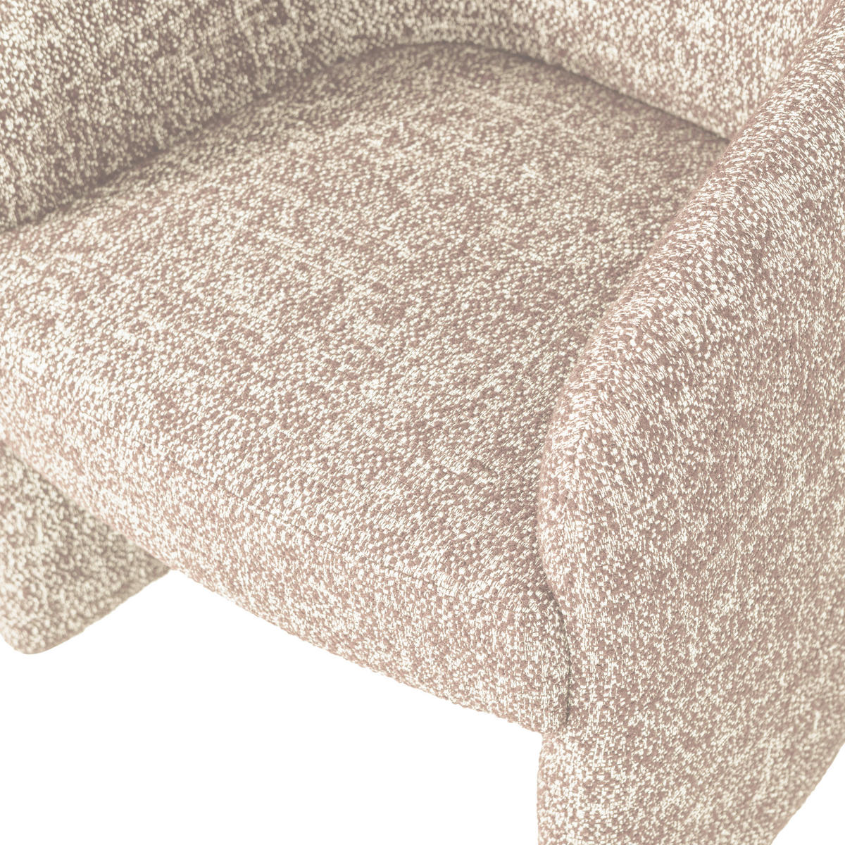 ARMLEHNSTUHL   Webstoff  Naturfarben  - Naturfarben, MODERN, Kunststoff/Textil (64/83/64cm) - Livetastic