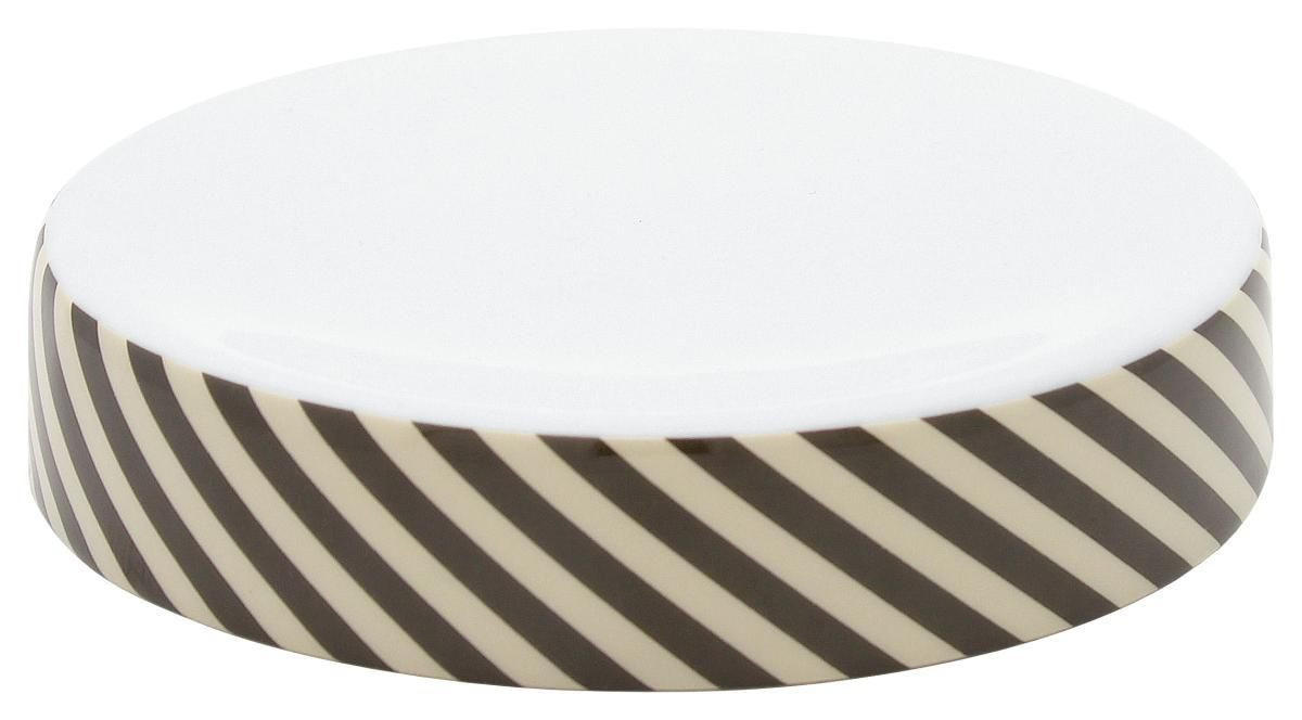 SAVONIERĂ ceramică  - maro/bej, Basics, ceramică (12/2,7cm) - Sadena