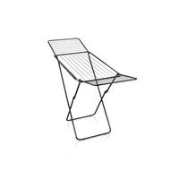 STANDTROCKNER Black Edition 181,5/54,5/88 cm  - Schwarz, Basics, Metall (181,5/54,5/88cm) - Leifheit